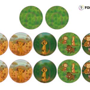 Pegatinas BOBINA MED-EL DL- Leon