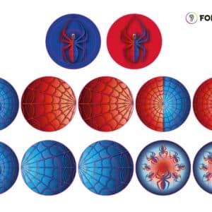 Pegatinas BOBINA MED-EL DL- Araña