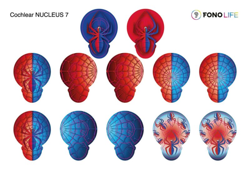 Pegatinas Bobina Nucleus 7- Araña
