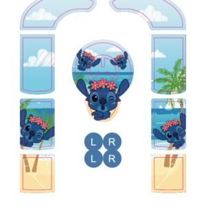 Pegatinas  NUCLEUS 7- Hawai